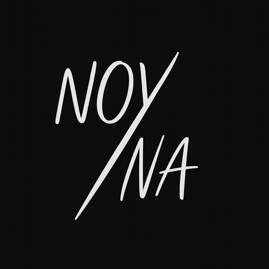 Noyna artist wordmark design