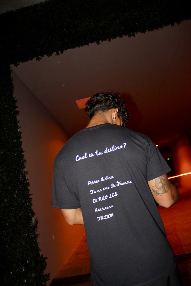 Cual Es Tu Destino shirt back
