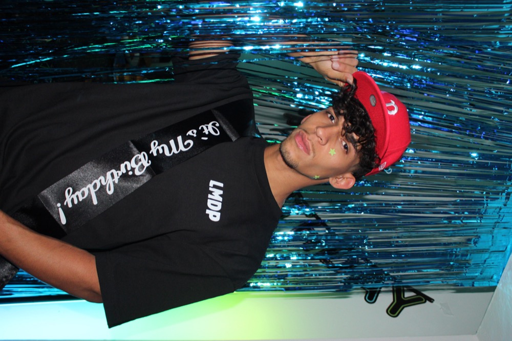 LMDP shirt front worn at a creative event